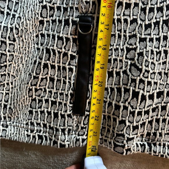 ERIN LONDON Lightweight Zip Up Jacket Cardigan Semi Snakeskin Pattern - Size XL - Picture 11 of 12